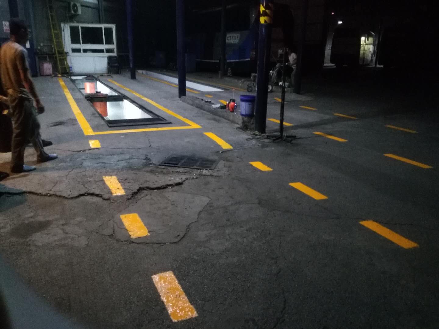 八王墳長途汽車站施工